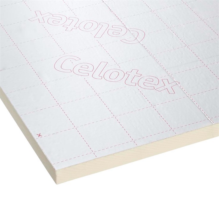 Celotex TB4025 PIR Insulation Board 1200 x 2400 x 25mm